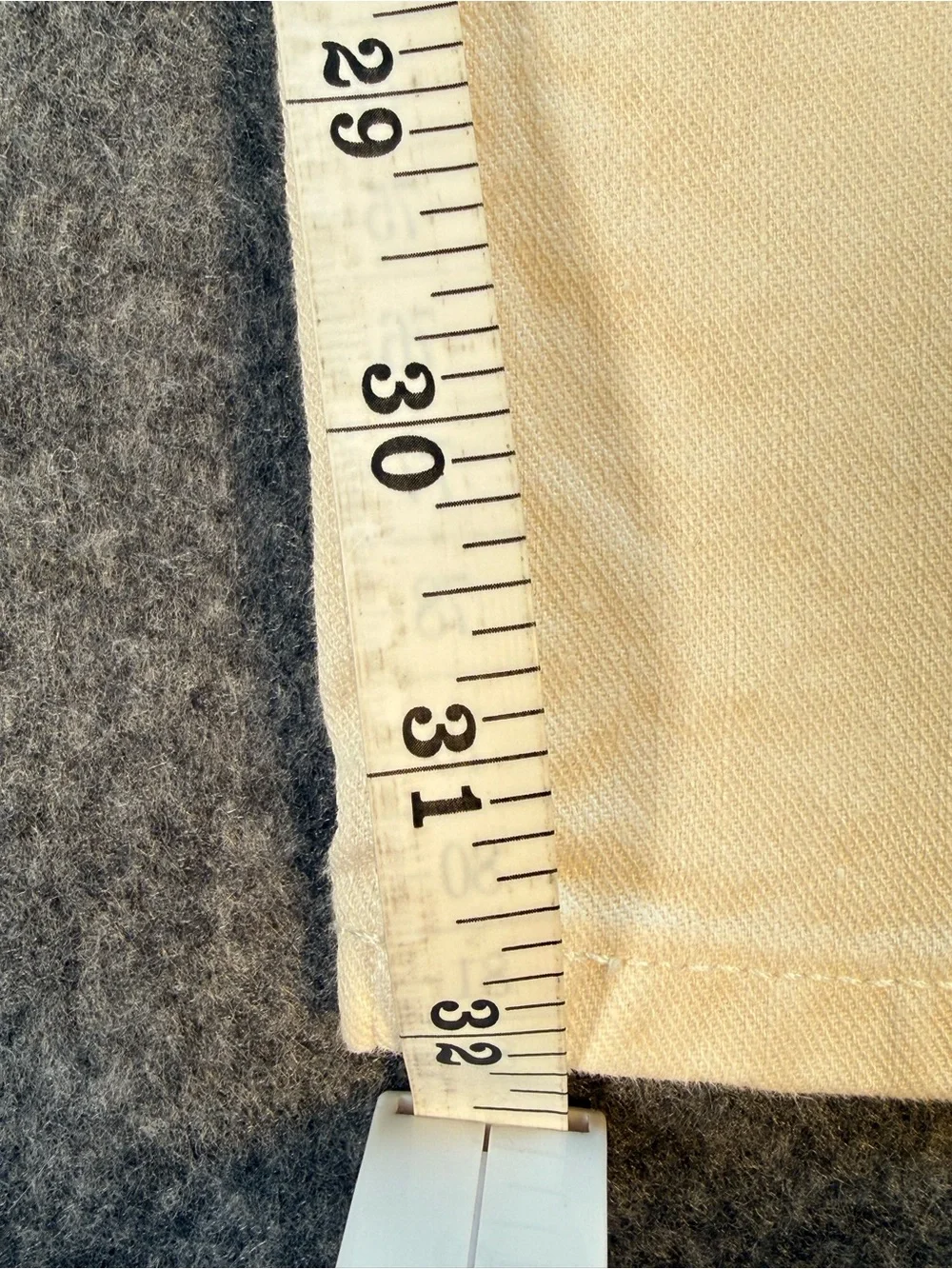 Banana Republic Traveler Linen Cotton Slim Pants Cream 36x32 Quiet Luxury